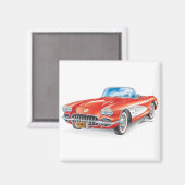 ベエレガントット自動車芸術 マグネット (正面/裏面)