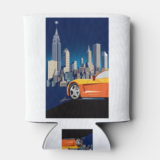 ベエレガントット自動車芸術 缶クーラー (裏面)