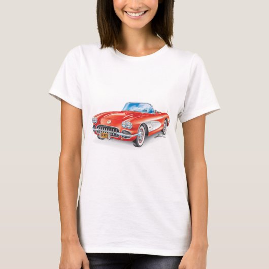 ベエレガントット自動車芸術 Tシャツ (正面)