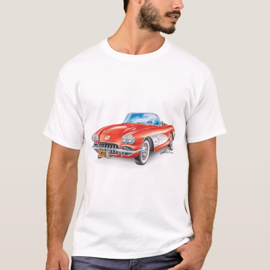 ベエレガントット自動車芸術 Tシャツ (正面)