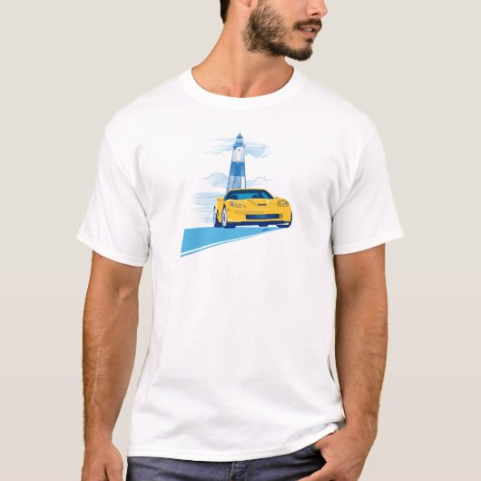 ベエレガントット自動車芸術 Tシャツ (正面)