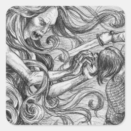 ベオウルフのグレンデルの母 スクエアシール