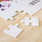 ベオグラード・セルビアのスカイライン ジグソーパズル (側面)