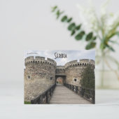 ベオグラード・セルビアのベオグラード要塞 ポストカード (スタンド正面)