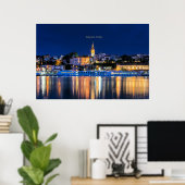 ベオグラード、セルビアの街並み ポスター (ホームオフィス)