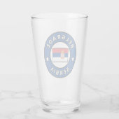 ベオグラード・セルビア タンブラーグラス (裏面)