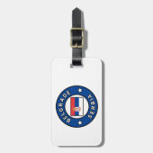 ベオグラード・セルビア ラゲッジタグ (正面縦)