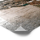 ベオグラードSerbiaバルカンパノラマビュー ポスター (角)