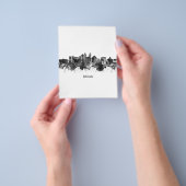 ベカシインドネシアスカイラインBW チラシ (手)