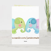 ・ベカスタムイビーガールズ・ファースト・誕生日・カップケーキ・カード カード (裏面)