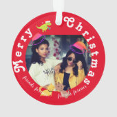 ベカスタムスティーズメリークリスマス オーナメント (裏面)