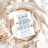 ベカフェボンジュールベベパリジャンテーマベビシャワー 招待状