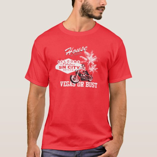 ベガスかバスト Tシャツ (正面)