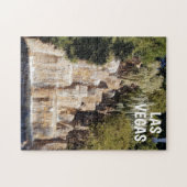 ベガスでの挑戦的な滝のカジノ ジグソーパズル (横)