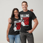 ベガスで大はしゃぎ 60歳の誕生日 ダイス パーティー仲間 Tシャツ (ユニセックス)