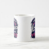 ベガスで結婚する花嫁 コーヒーマグカップ (中央)