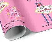 ベガスに何もかも留まらない女の子だ ラッピングペーパー (ロールコーナー)