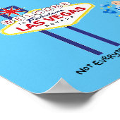 ベガスに何もかも留まらない男の子 ポスター (角)