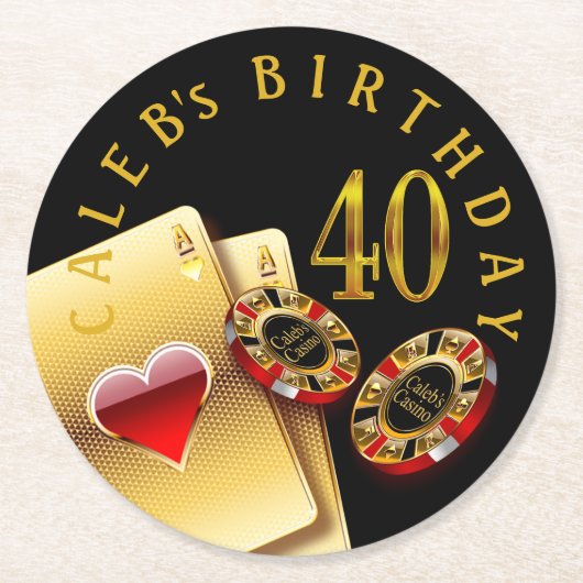 ベガスのカジノの破片は私に尋ねます2つは破片にあなたの名前を置きます ラウンドペーパーコースター (正面)