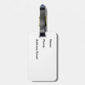 ベガスのベビーの荷物のラベル ラゲッジタグ (裏面縦)