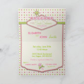 ベガスのベビーシャワーの招待状カード2 招待状 (内部)