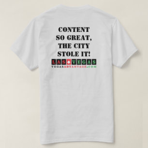 ベガスの利点：Tシャ素晴らしツの内容 Tシャツ