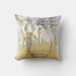 ベガスの記念結婚酒で クッション