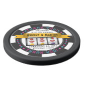 ベガスカジノの目的地の結婚式ありがとう ポーカーチップ (トップ)