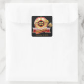 ベガスカジノザ・ビッグ5-O 50 |赤い黒の金ゴールド スクエアシール (バッグ)