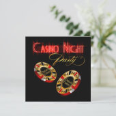 ベガスカジノナイト 私に名前をチップに書いてもらって! 招待状 (スタンド正面)