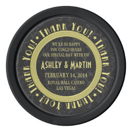ベガスカジノブラック金ゴールド結婚ズありがとうございました ポーカーチップ