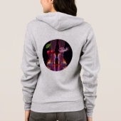 ベガスカジノラブ❤️フード付きスウェットシャツ♠️ パーカ (裏面)