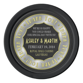 ベガスカジノ金ゴールド結婚シルバーの好意 ポーカーチップ