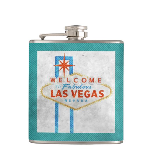 ベガスグランジ標識 フラスク (正面)