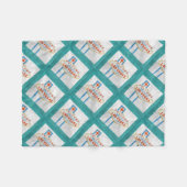 ベガスグランジ標識 フリースブランケット (正面(横))