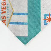 ベガスグランジ標識 フリースブランケット (角)