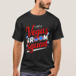 ベガスグルームスクワッドベガスバチュラーパーティ結婚したイン Tシャツ<br><div class="desc">ベガスグルームスクワッドベガスバチュラーパーティ結婚したインベガス</div>