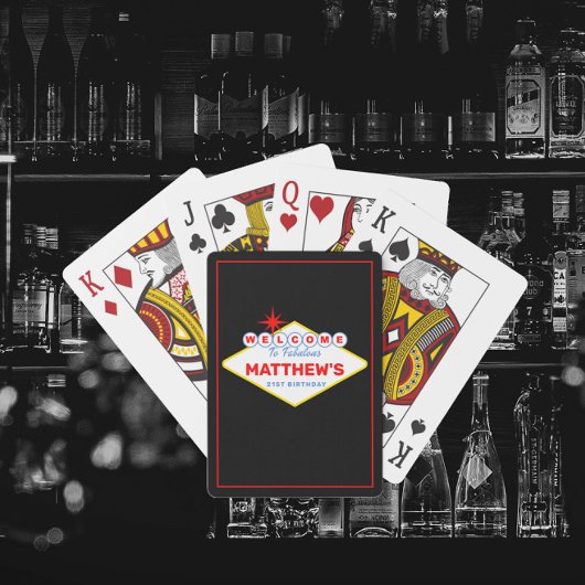 ベガスサインカジノナイトパーソナライズされた トランプ