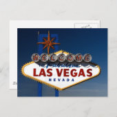 ベガスサインダスク ポストカード (正面/裏面)