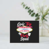 ベガススクワッド - ラスベガスでパーティー ラスベガス女子旅 ポストカード (スタンド正面)