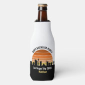 ベガスストリップサンセットカスタムバケーション ボトルクーラー (ボトル正面)