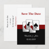 ベガスセーブ・ザ・デート案内 案内ポストカード (正面/裏面)