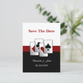 ベガスセーブ・ザ・デート案内 案内ポストカード (スタンド正面)