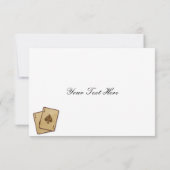 ベガステーマサンキューカード標準3.5 x 5 サンキューカード (裏面)