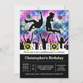 ベガスディスコ賭博テーマパーティークラブシーン 招待状 (正面)