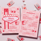 ベガスバチェロレッテ招待状 招待状