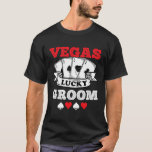 ベガスバチュラーパーティ結婚したインベガスグルームスクワッド Tシャツ<br><div class="desc">ベガスバチュラーパーティ結婚したインベガスグルームスクワッド</div>
