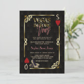 ベガスビエアフワーズカジノギャツビー素晴らしバチェロレッテ 招待状 (スタンド正面)