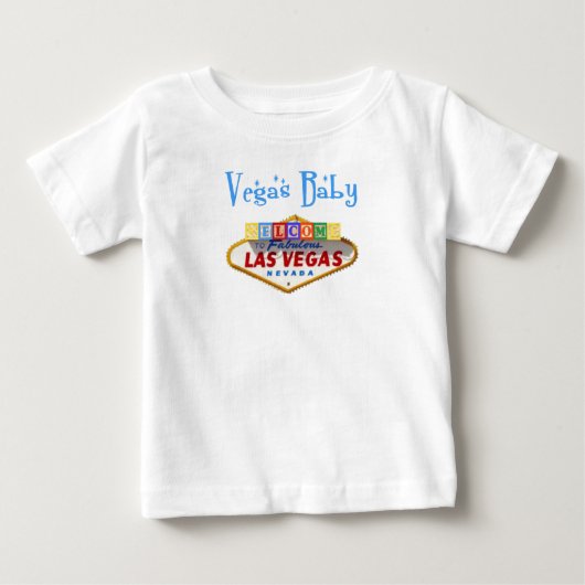 ベガスベビー乳児Tシャツボーイ ベビーTシャツ (正面)
