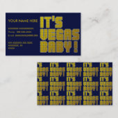 ベガスベビー! 名刺 (正面/裏面)